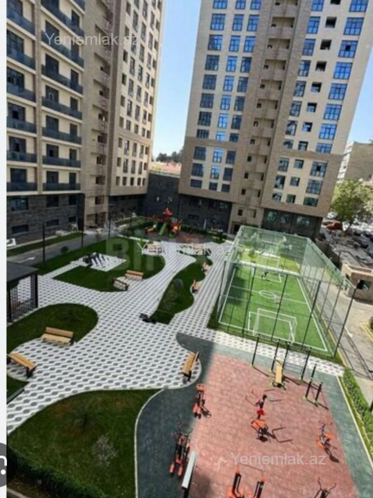 Satılır 2 otaqlı yeni tikili 72 m²
