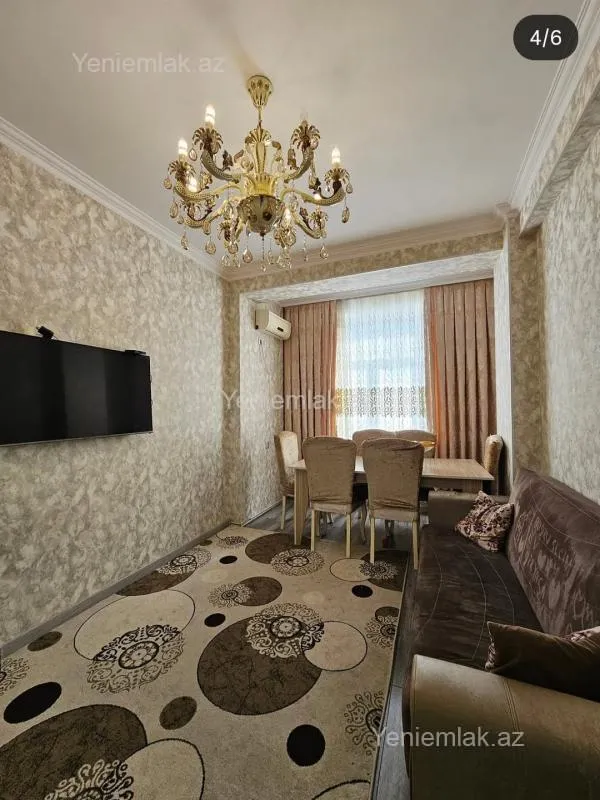 Satılır 2 otaqlı yeni tikili 62 m²