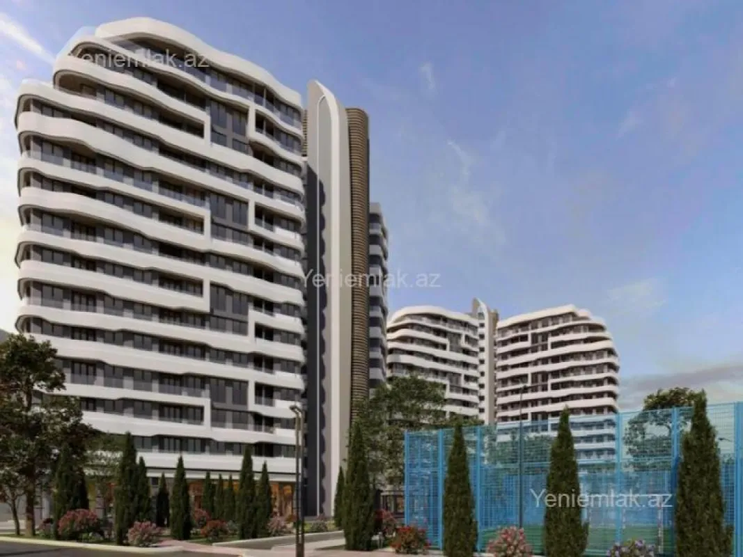 Satılır 1 otaqlı yeni tikili 42.2 m²