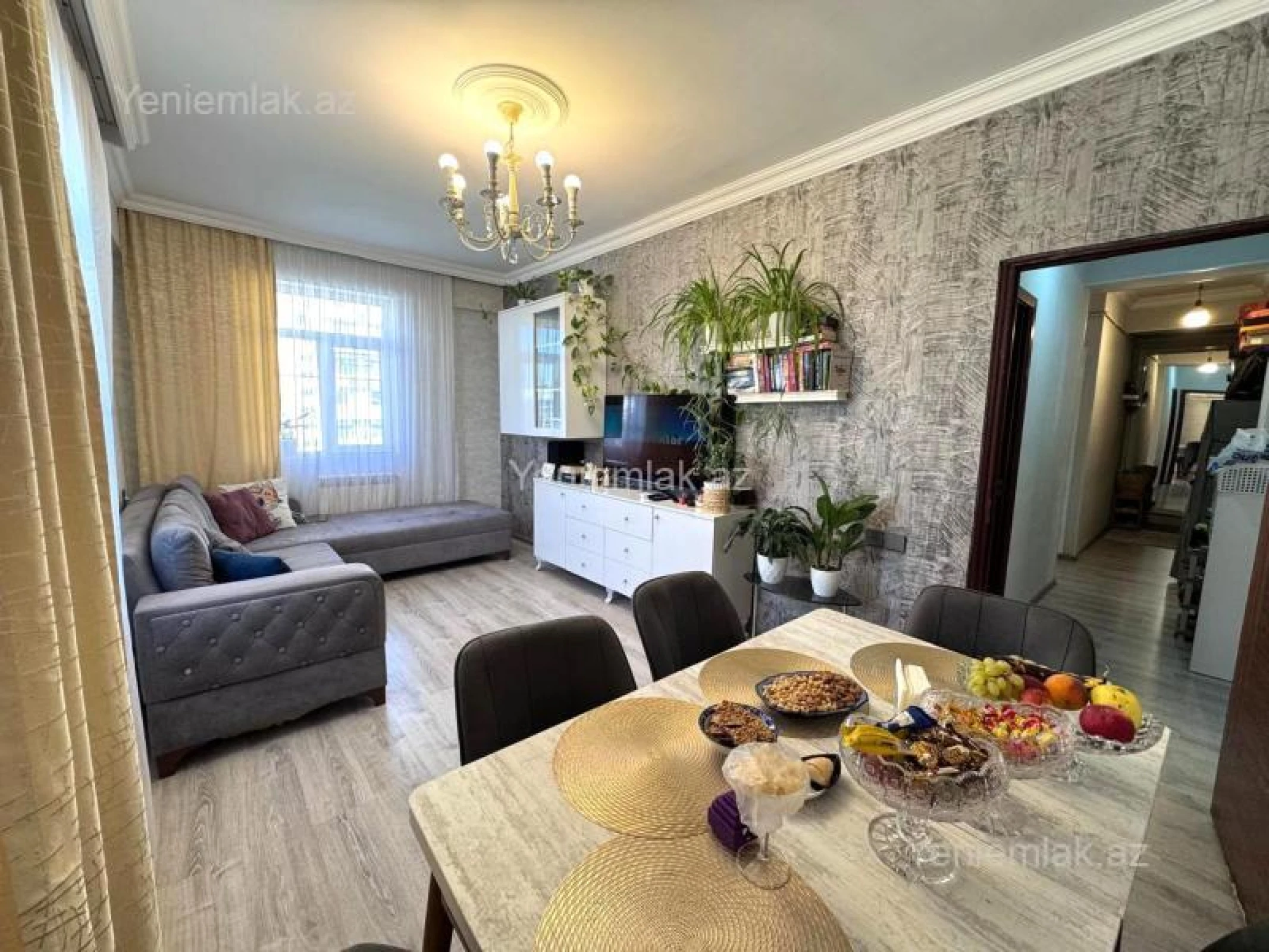Satılır 2 otaqlı yeni tikili 60 m²