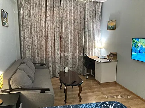 Satılır 1 otaqlı yeni tikili 40 m² — Bakı, Nərimanov 1 otaq 40.00 m²