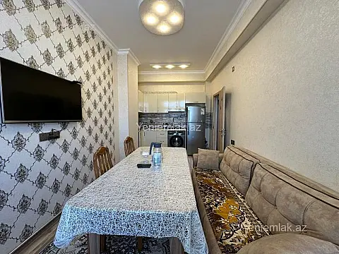 Satılır 2 otaqlı yeni tikili 43 m² — Xırdalan 2 otaq 43.00 m²