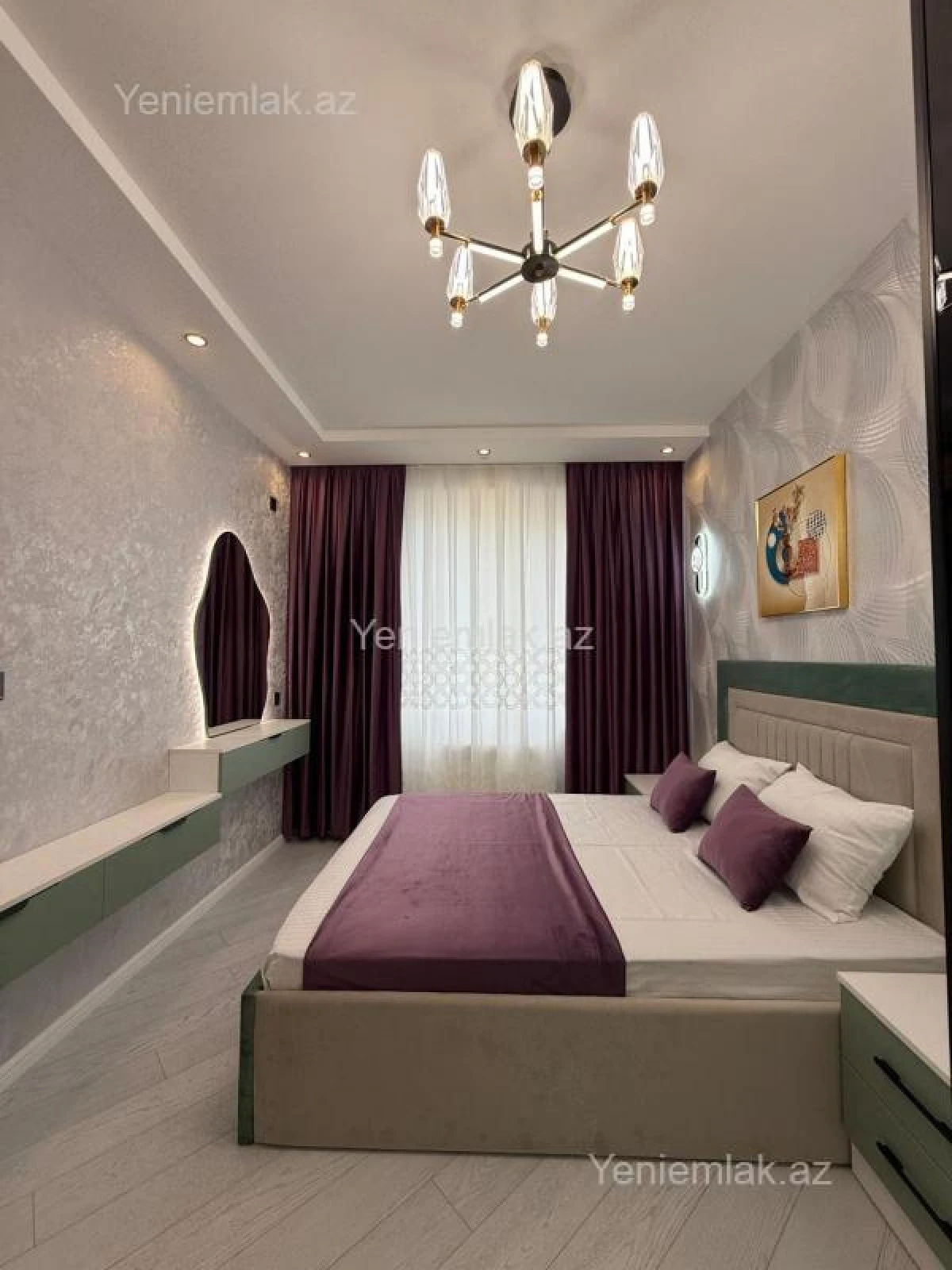 Satılır 2 otaqlı yeni tikili 76 m²