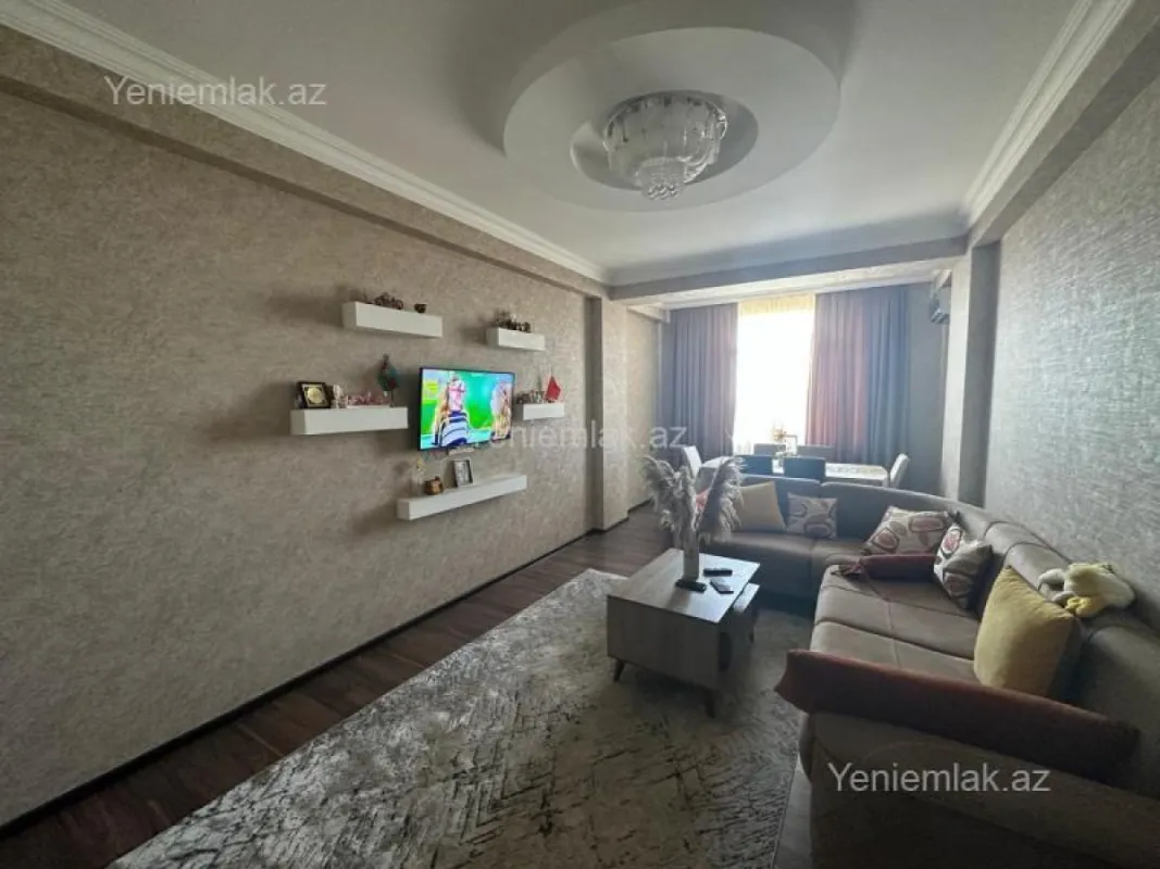 Satılır 2 otaqlı yeni tikili 90 m²