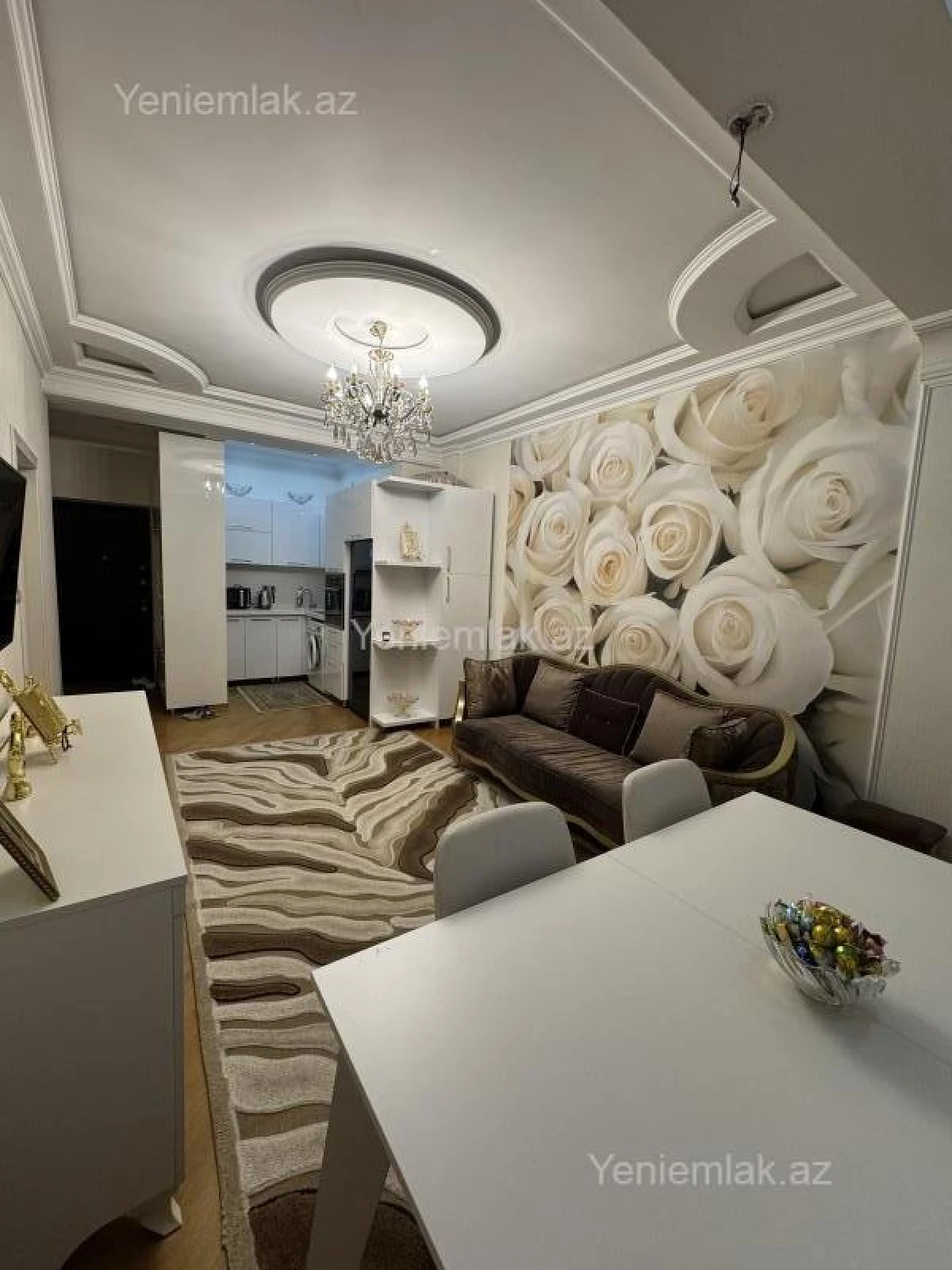 Satılır 2 otaqlı yeni tikili 50 m²