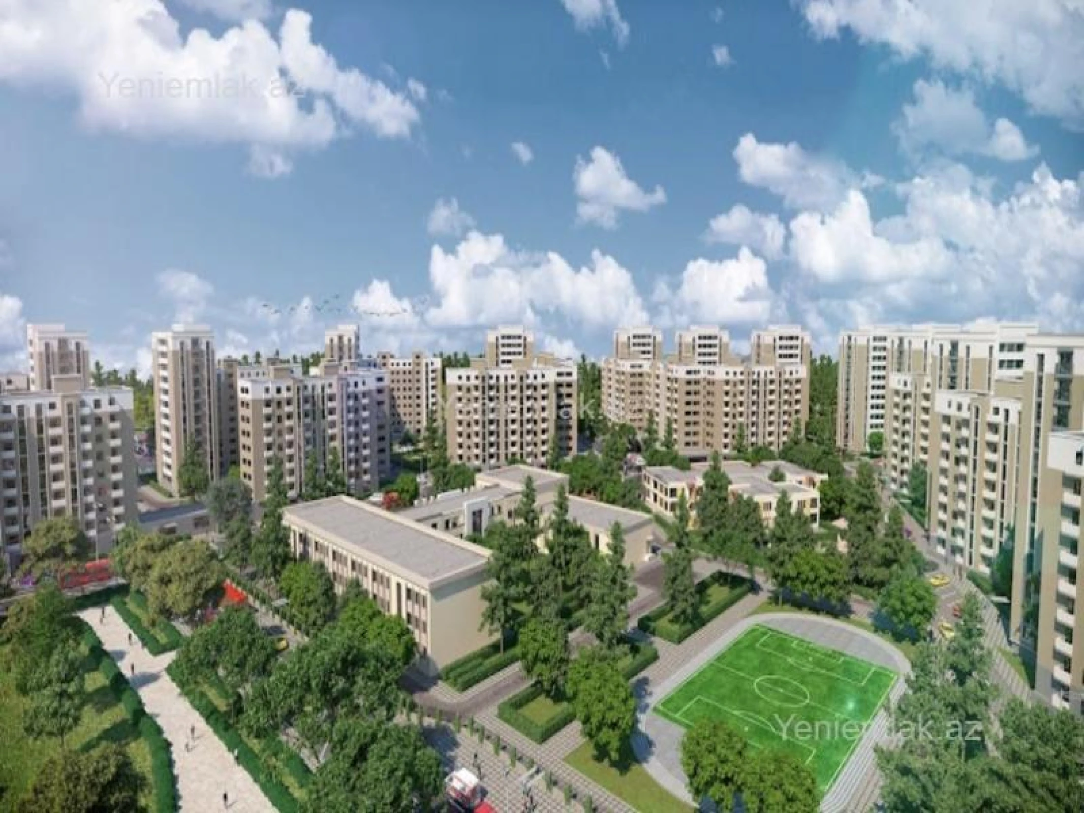 Satılır 3 otaqlı yeni tikili 80 m²