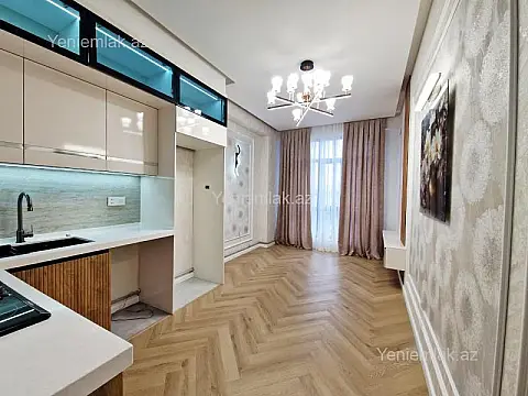 Satılır 2 otaqlı yeni tikili 46 m² — Bakı, Nizami 2 otaq 46.00 m²
