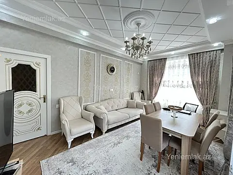Satılır 2 otaqlı yeni tikili 72 m² — Bakı, Nizami 2 otaq 72.00 m²