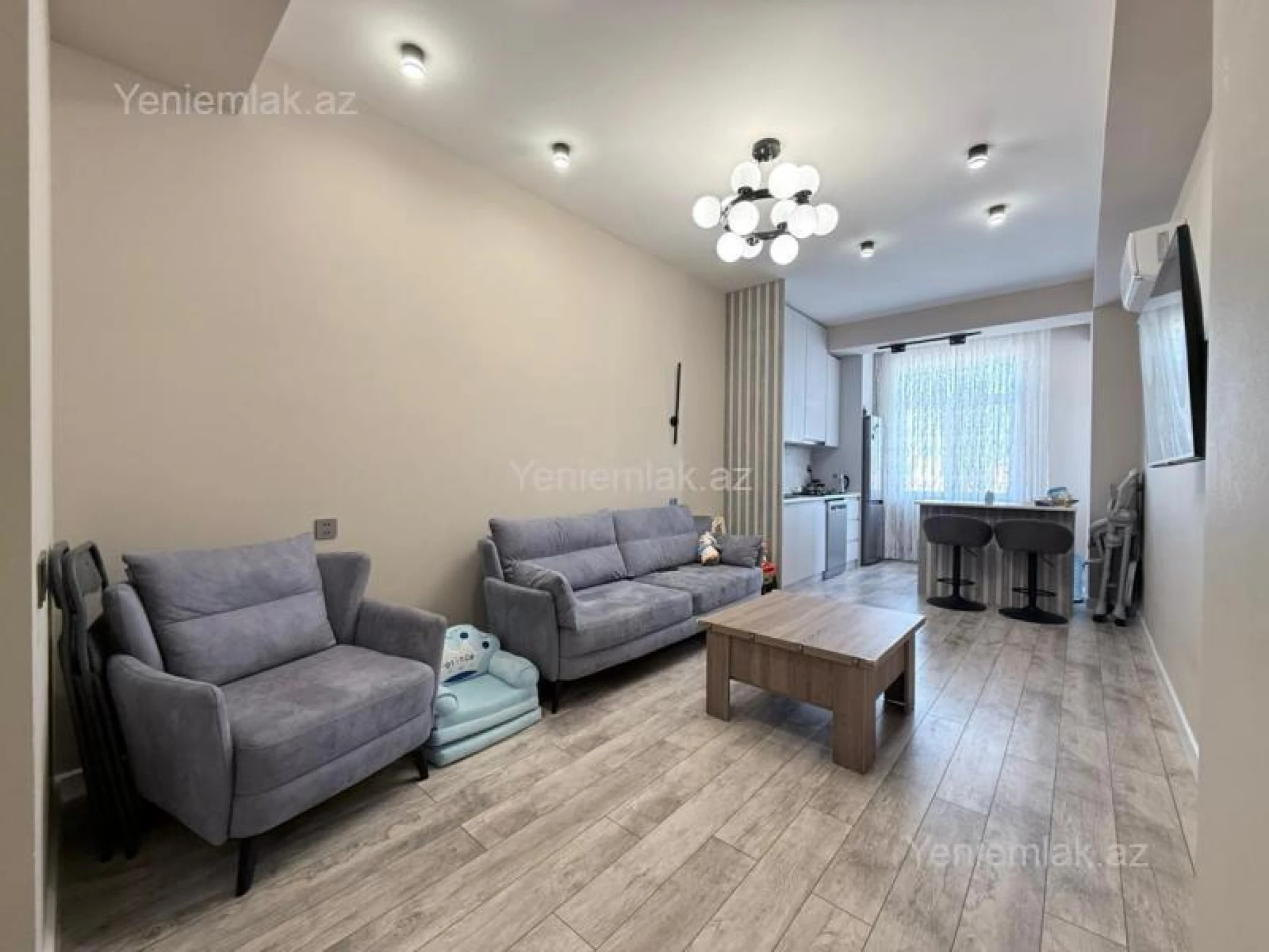 Satılır 2 otaqlı yeni tikili 60 m²