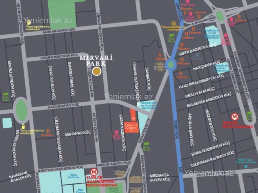 Satılır 3 otaqlı yeni tikili 155 m²