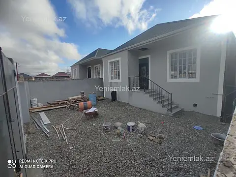 Satılır 3 otaqlı həyət evi 80 m²