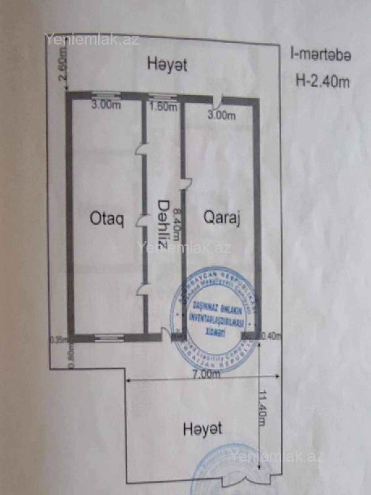 Satılır 6 otaqlı həyət evi 200 m²