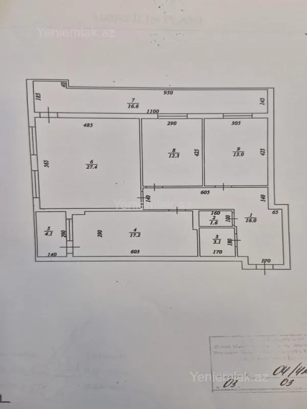 Satılır 3 otaqlı yeni tikili 112 m²