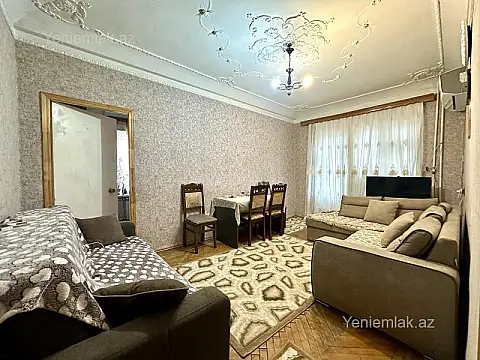 Satılır 2 otaqlı köhnə tikili 50 m² — Bakı, Nizami 2 otaq 50.00 m²