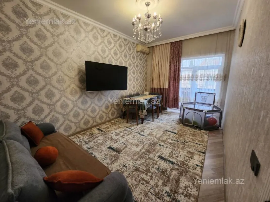 Satılır 2 otaqlı yeni tikili 72 m²