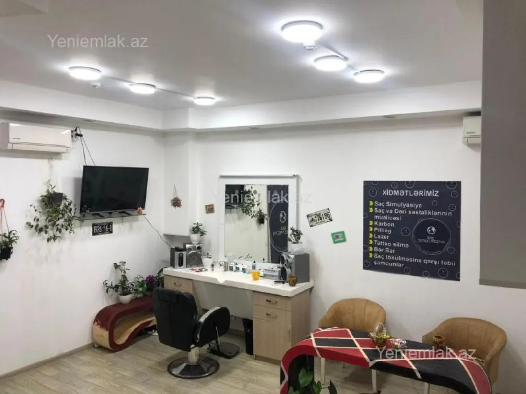 Satılır 1 otaqlı obyekt 55 m²