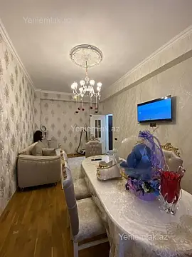 Satılır 2 otaqlı yeni tikili 65 m²