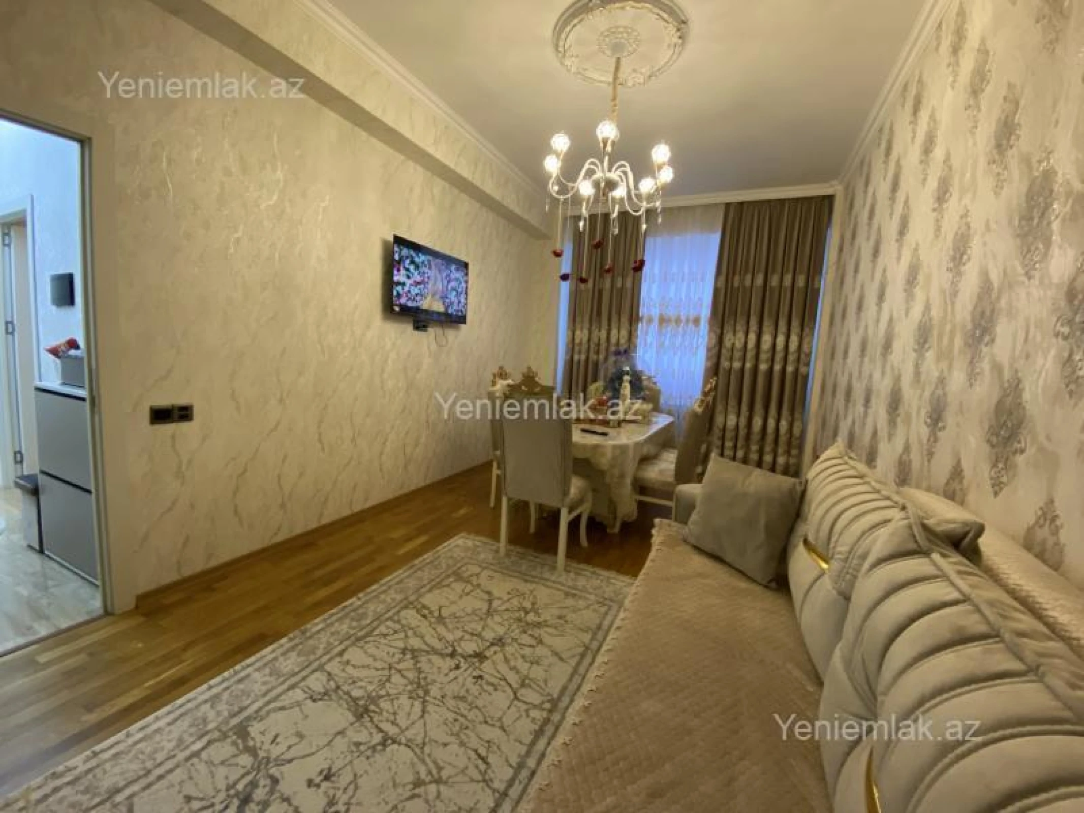 Satılır 2 otaqlı yeni tikili 65 m²