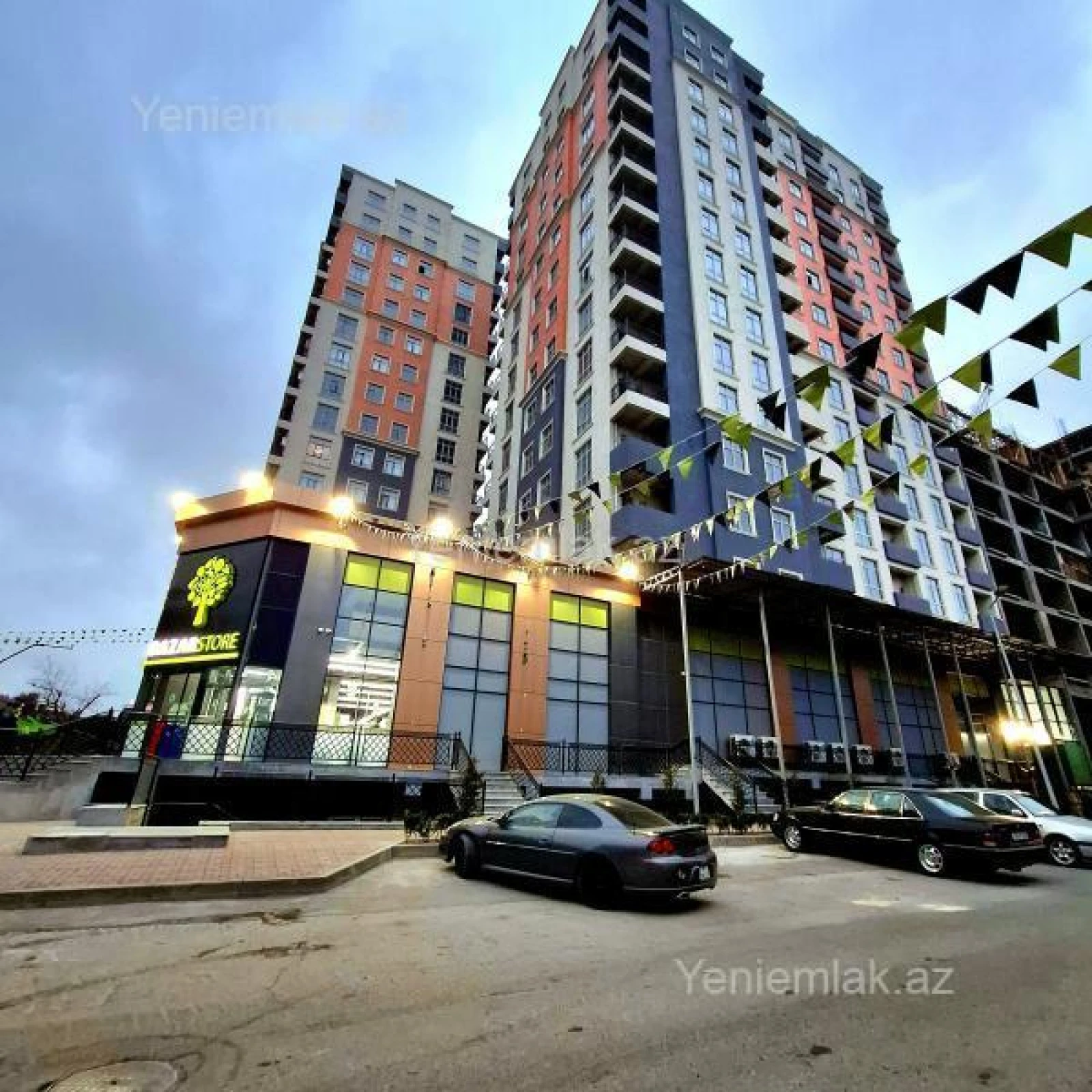 Satılır 2 otaqlı yeni tikili 51.5 m²