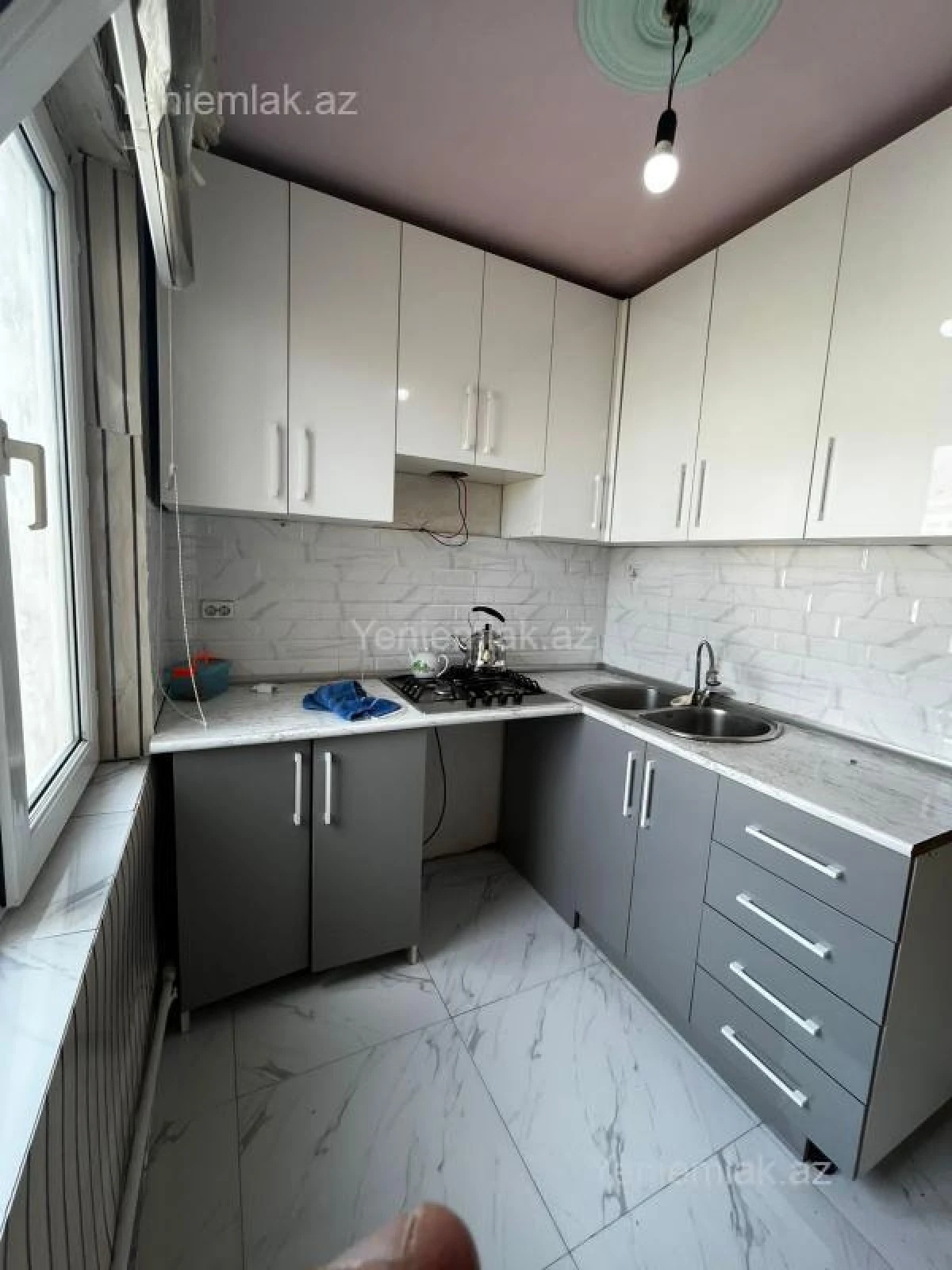 Satılır 2 otaqlı köhnə tikili 46 m²