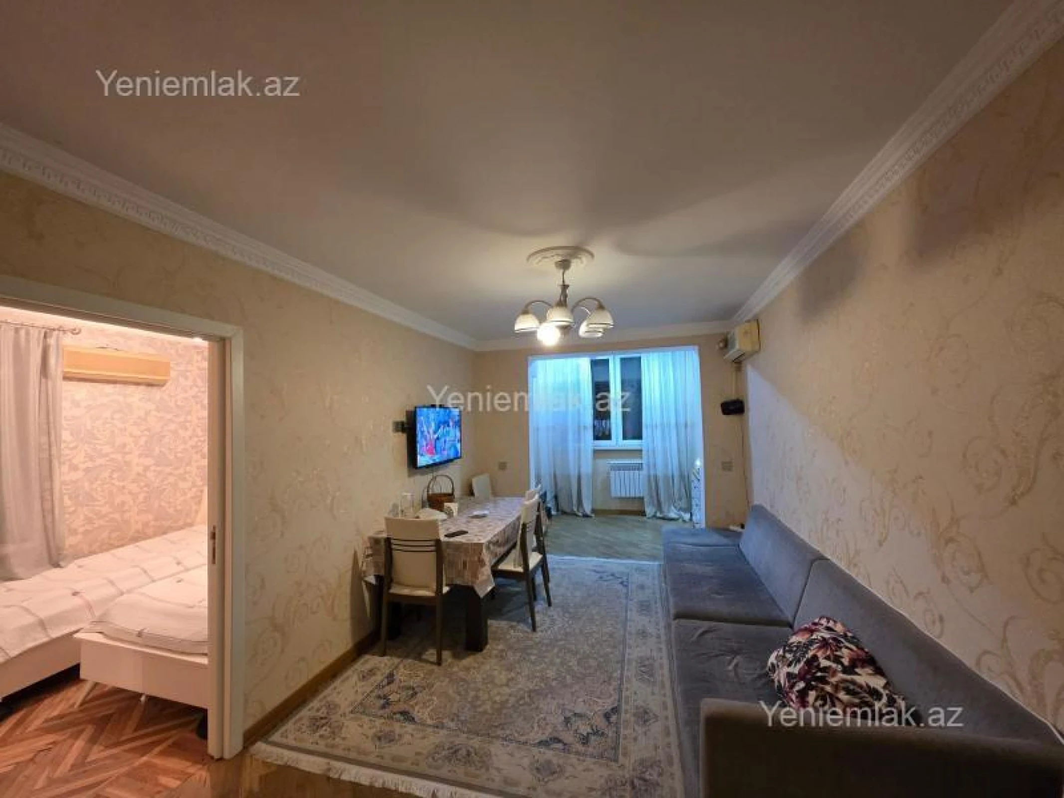 Satılır 2 otaqlı köhnə tikili 55 m²