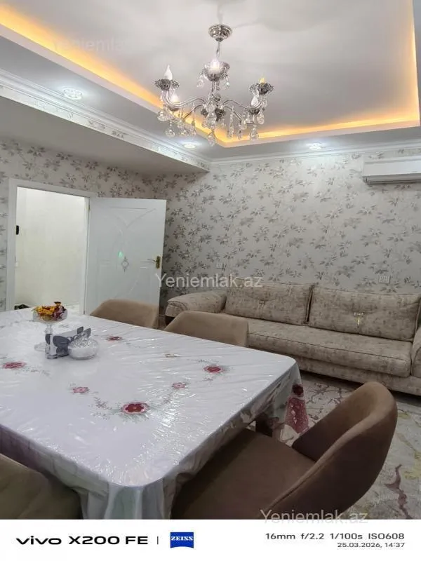 Satılır 2 otaqlı yeni tikili 50 m²