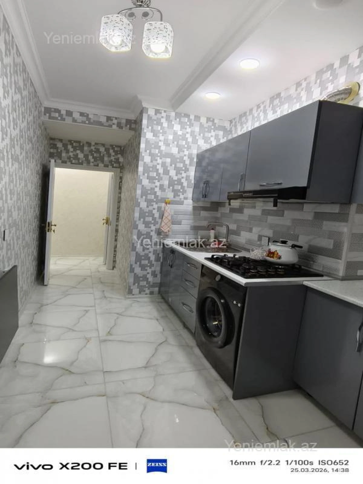 Satılır 2 otaqlı yeni tikili 50 m²