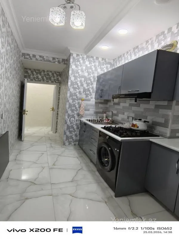 Satılır 2 otaqlı yeni tikili 50 m²