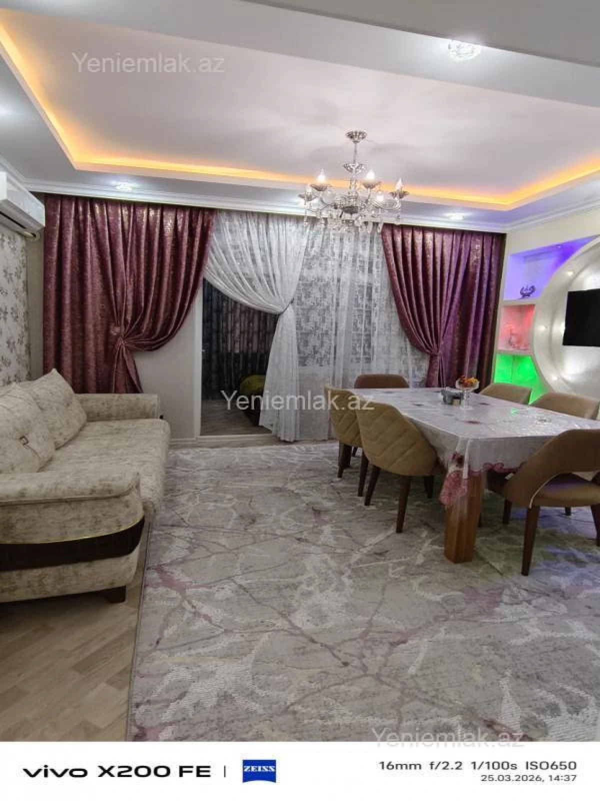 Satılır 2 otaqlı yeni tikili 50 m²