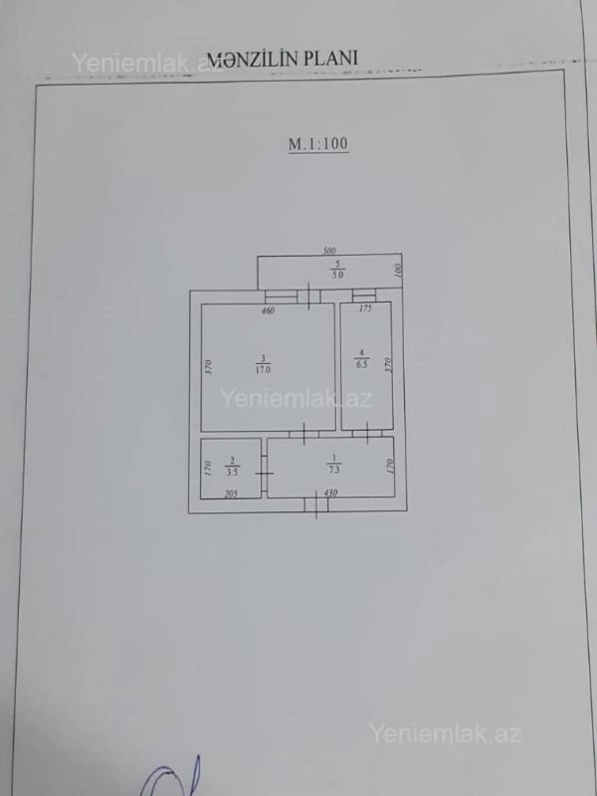 Satılır 2 otaqlı köhnə tikili 36 m²