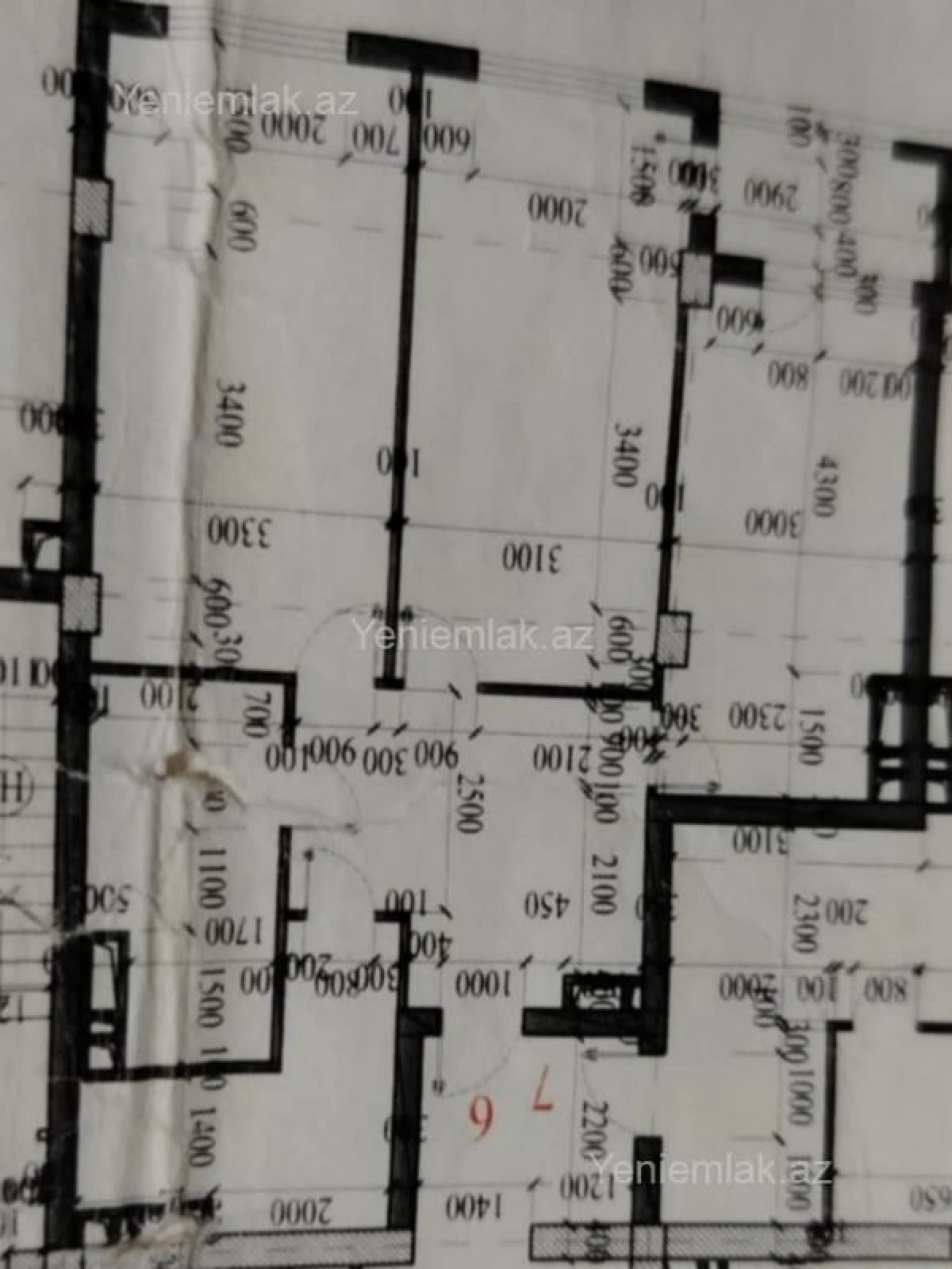 Satılır 3 otaqlı yeni tikili 100 m²