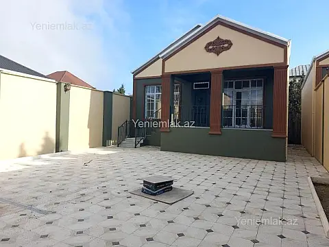 Satılır 3 otaqlı həyət evi 100 m²