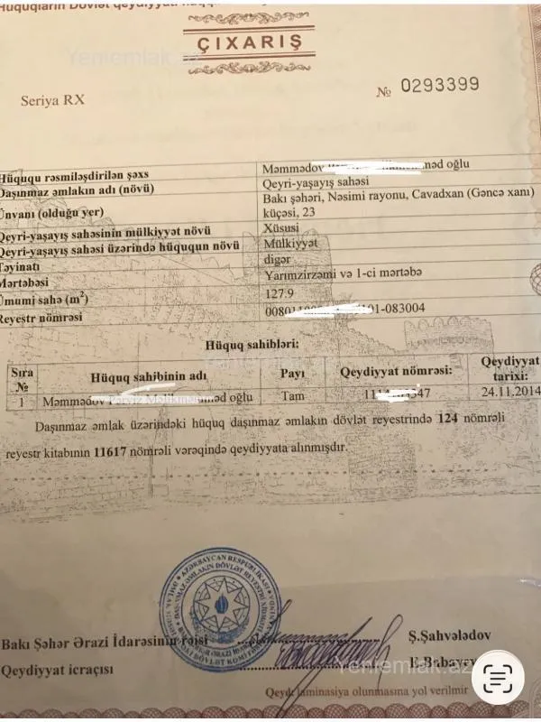 Satılır 8 otaqlı obyekt 400 m²