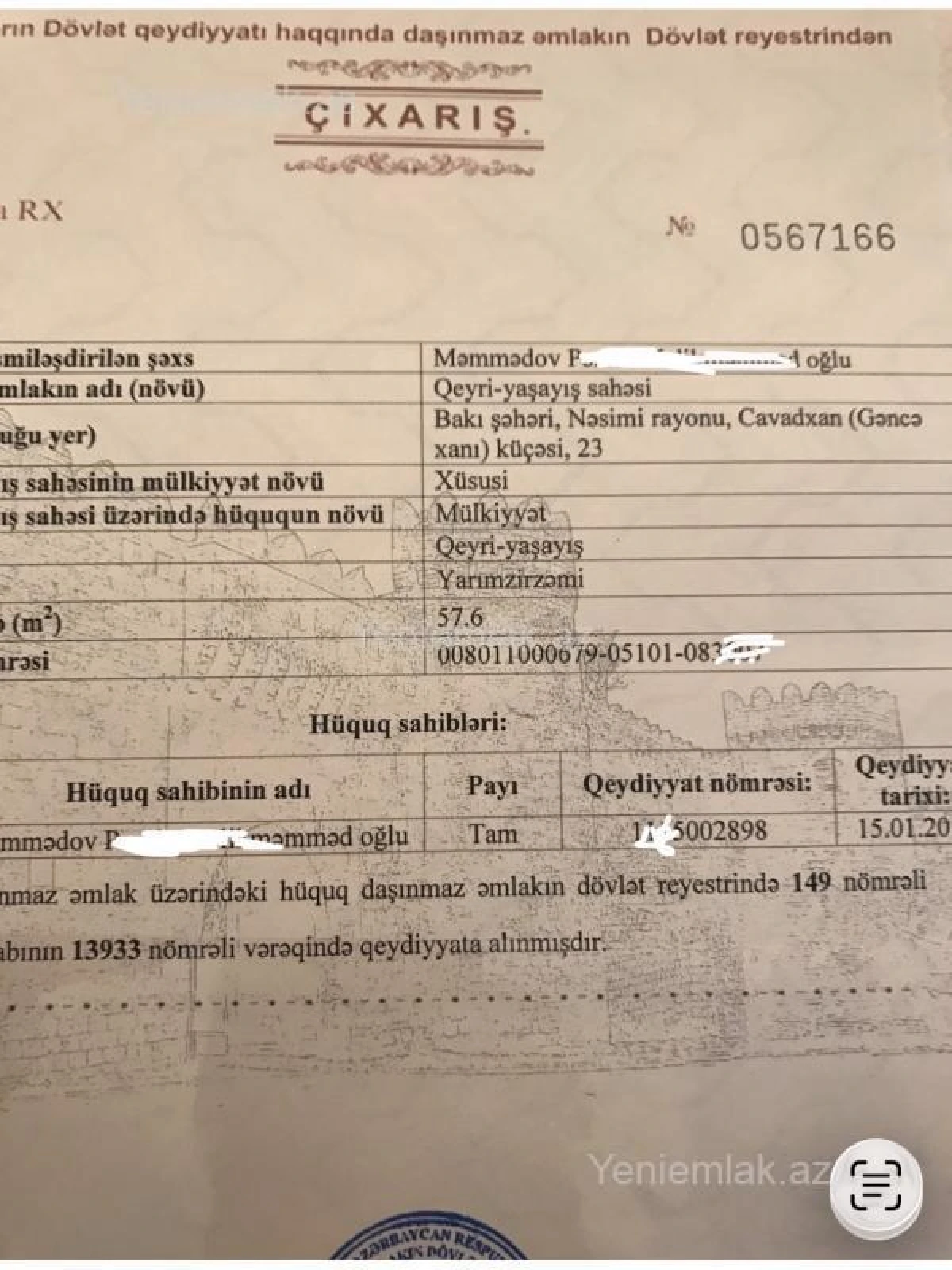 Satılır 8 otaqlı obyekt 400 m²