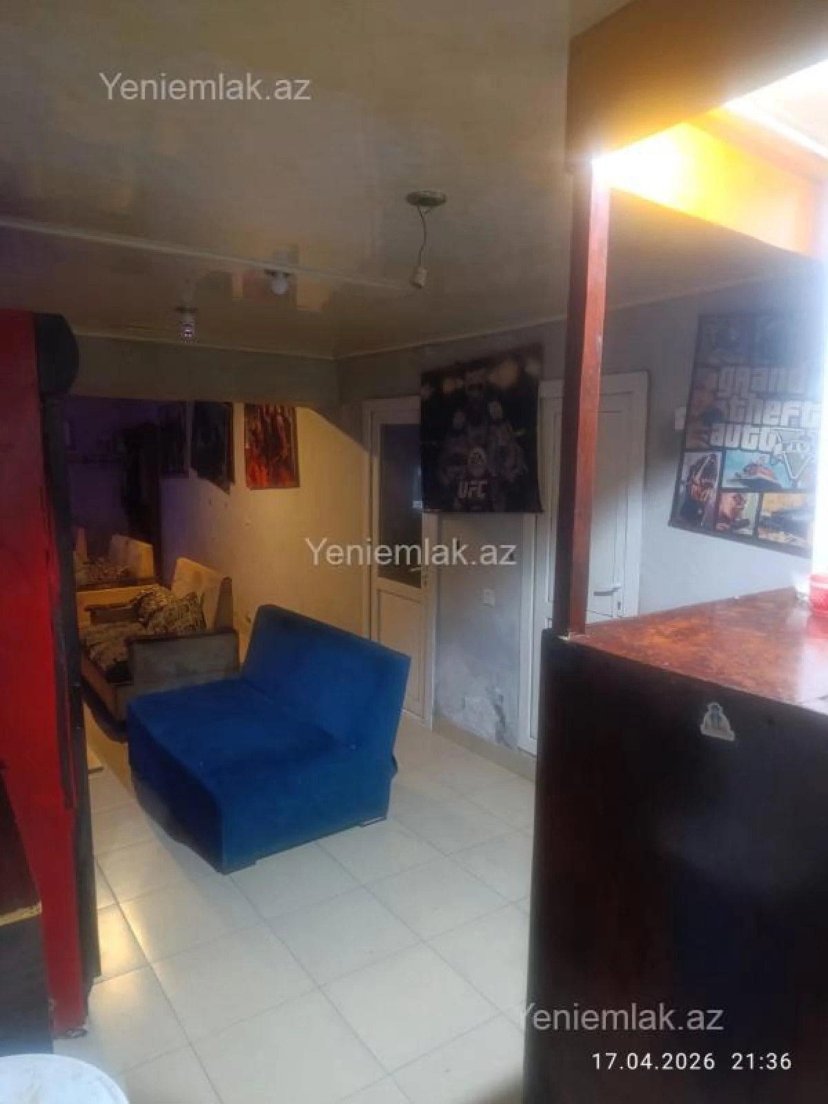 Satılır 2 otaqlı köhnə tikili 55 m²
