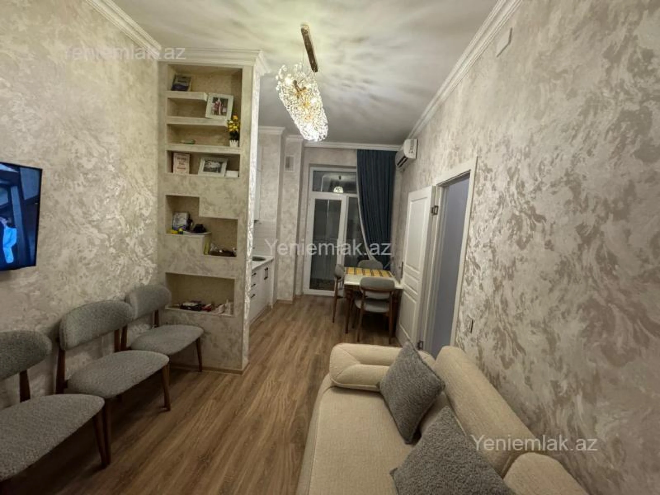 Satılır 2 otaqlı yeni tikili 35 m²