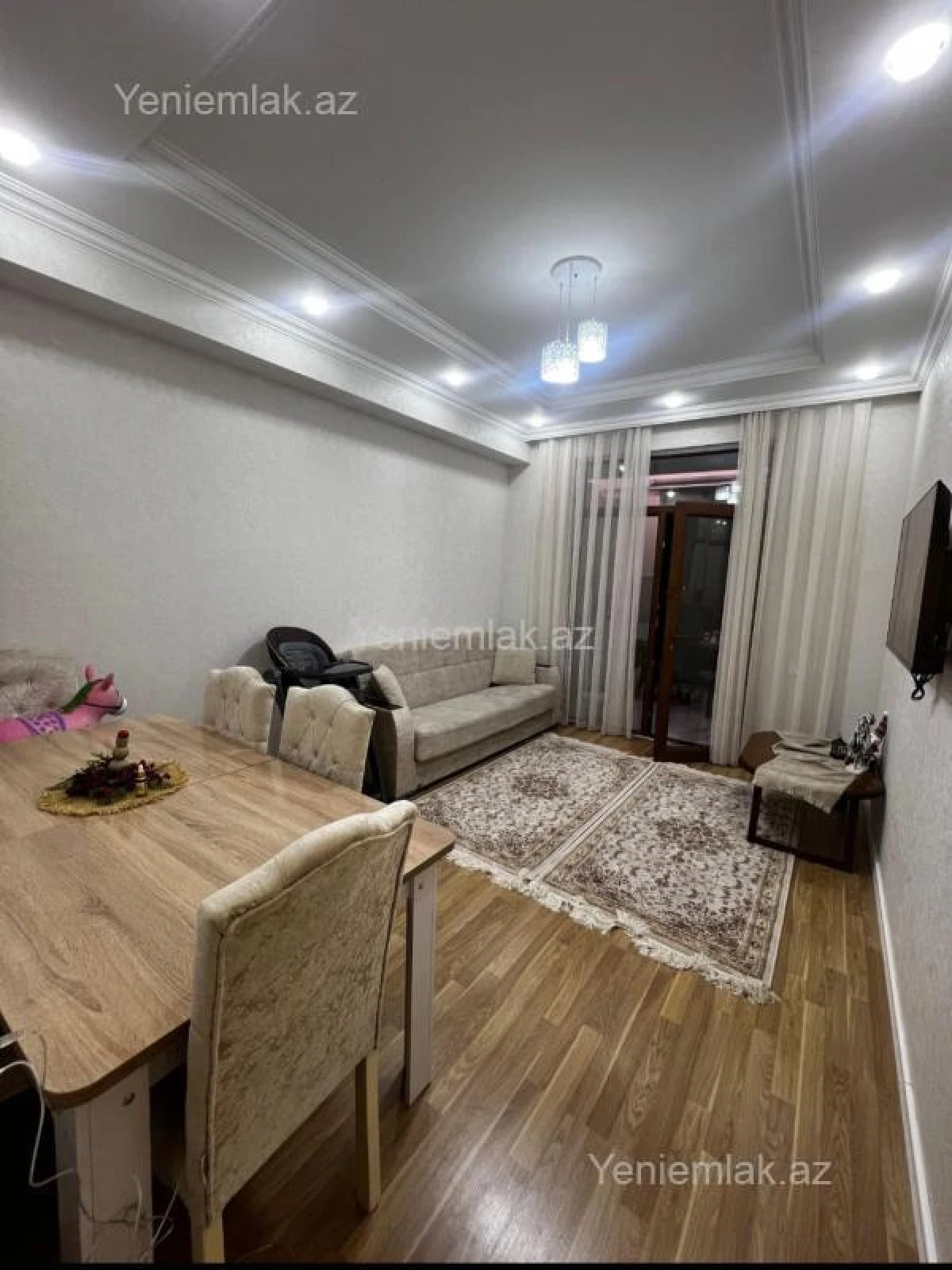 Satılır 2 otaqlı yeni tikili 62 m²