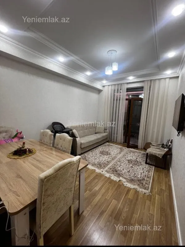 Satılır 2 otaqlı yeni tikili 62 m²