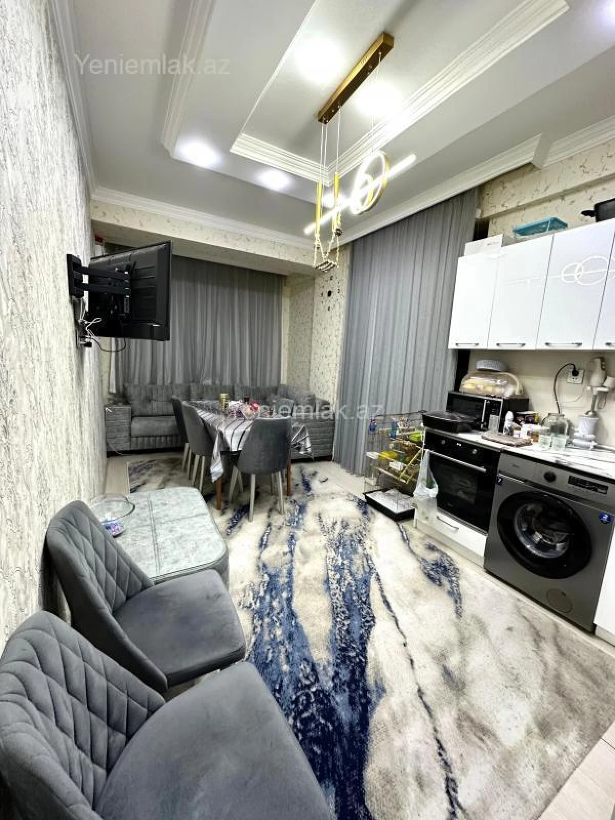 Satılır 3 otaqlı yeni tikili 91 m²