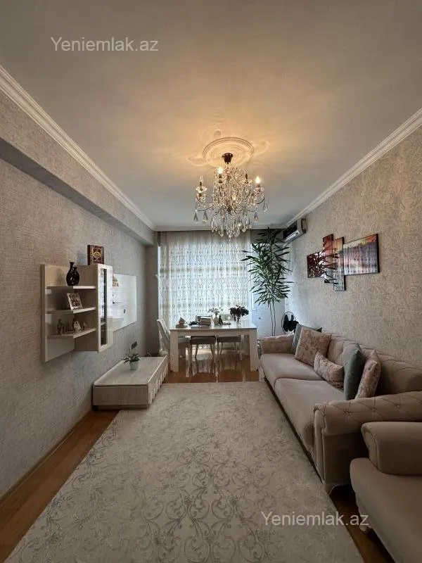 Satılır 2 otaqlı yeni tikili 63 m²