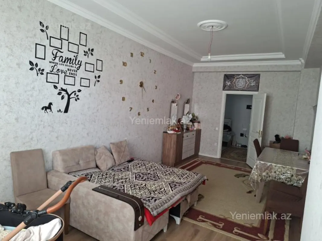 Satılır 2 otaqlı yeni tikili 91 m²