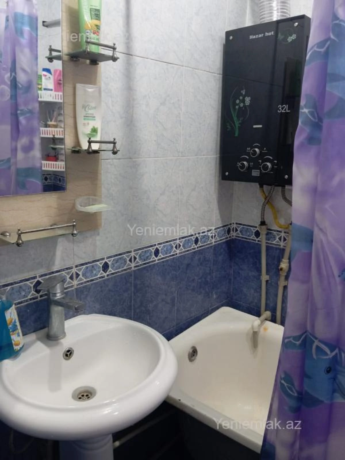 Satılır 2 otaqlı köhnə tikili 52 m²