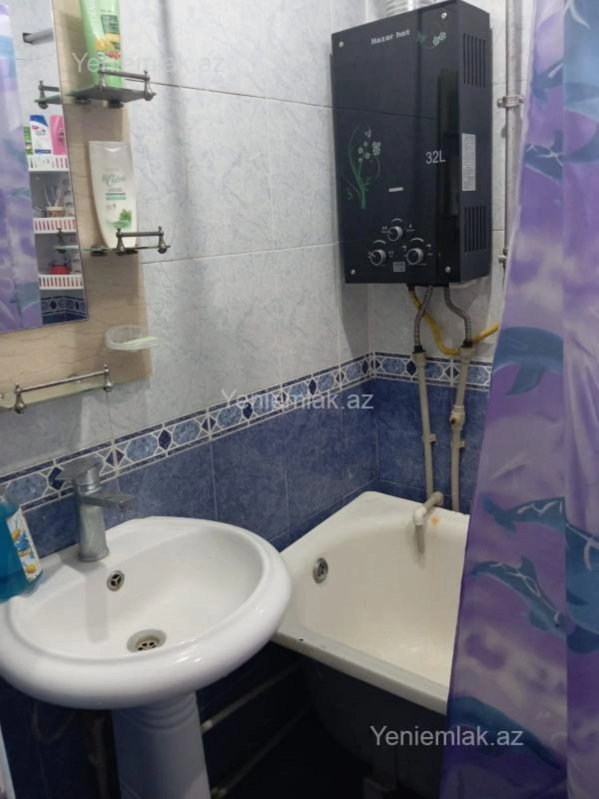 Satılır 2 otaqlı köhnə tikili 52 m²