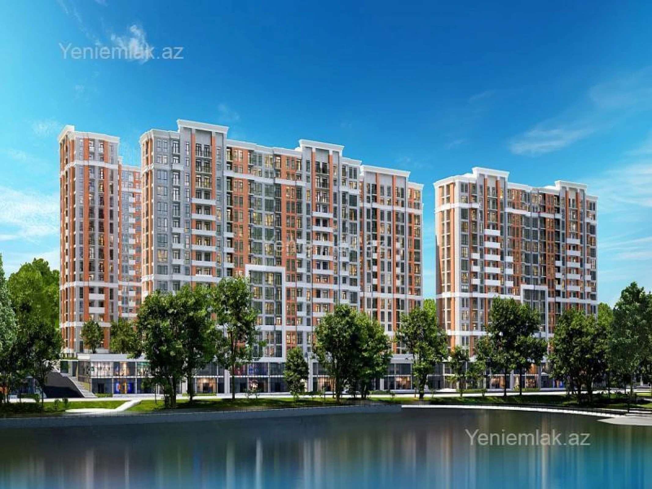 Satılır 2 otaqlı yeni tikili 52 m²