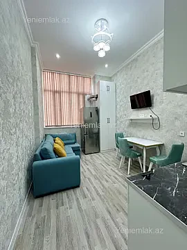 Satılır 1 otaqlı yeni tikili 50 m² — Bakı, Xətai 1 otaq 50.00 m²