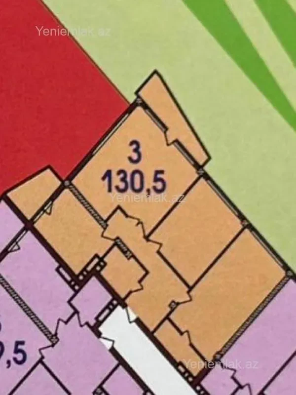 Satılır 3 otaqlı yeni tikili 131 m²