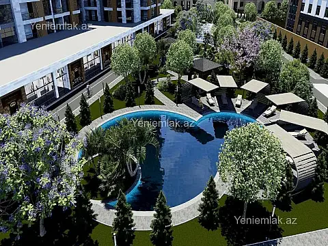 Satılır 3 otaqlı yeni tikili 107 m² — Bakı, Nərimanov 3 otaq 107.00 m²