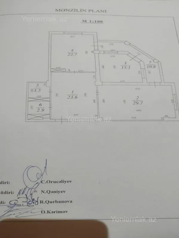Satılır 3 otaqlı yeni tikili 109 m²