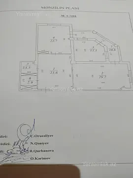 Satılır 3 otaqlı yeni tikili 109 m² — Bakı, Nizami 3 otaq 109.00 m²
