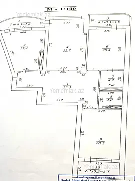 Satılır 3 otaqlı yeni tikili 137 m²